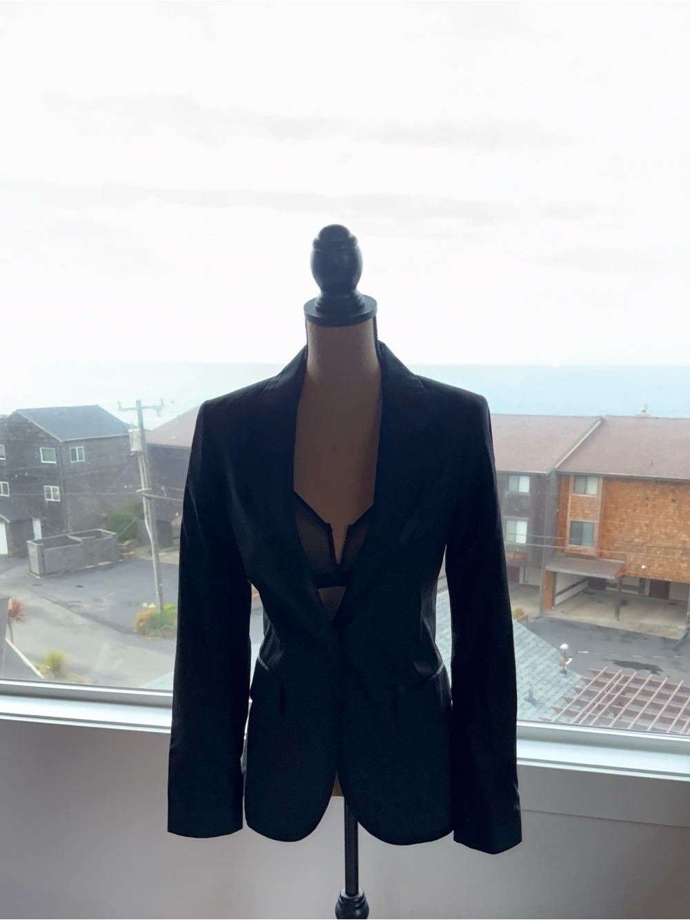 Paul & Joe Black Women's Single-Button Blazer